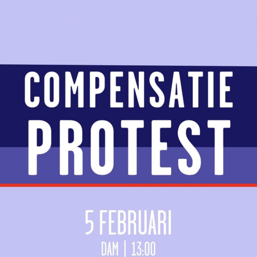 NIET MIJN SCHULD/COMPENSATIE PROTEST