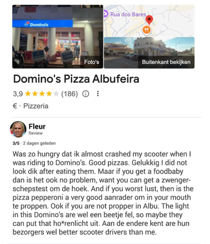 Jonge Rotten x Domino’s Pizza – Domino’s in Albu